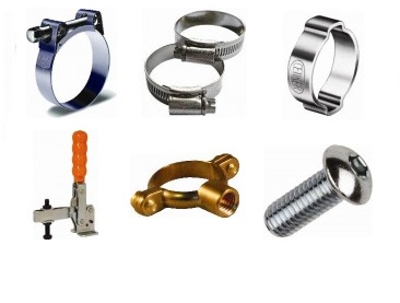 Clamps, Clips & Fasteners