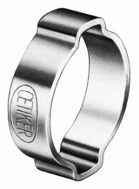 Oetiker® 2-Ear Clamps Stainless Steel   Stainless Steel 1.4301 2-Ear Clamps