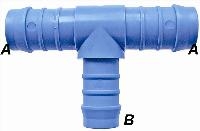 Reducing Tee   Nylon Fittings  Manufactured From Food Grade Nylon 66
