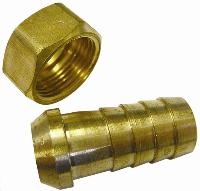 Hose Connector   Brass Fittings  NICKEL PLATED