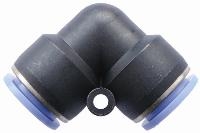 Equal Elbow   Push In Fittings  0 - 10 Bar Max - 0 to 60C - Air / Water / Vacuum
