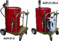 Mobile Oil Dispenser   A complete mobile oil dispensing system suitable for use with engine - hydraulic - synthetic - gear & transmission oils  Features: 3:1 air operated oil pump with 940mm suction pipe