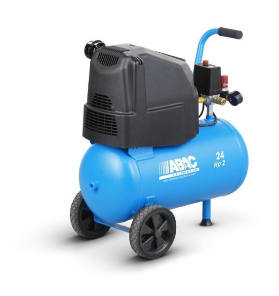 ABAC O20P Pole Position (OM231) Direct Drive Oil-Less 2HP 24 Litre Air Compressor